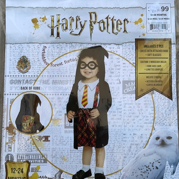 Warner Bros. Other - Harry Potter: Kids Gryffindor Dress Costume! New!